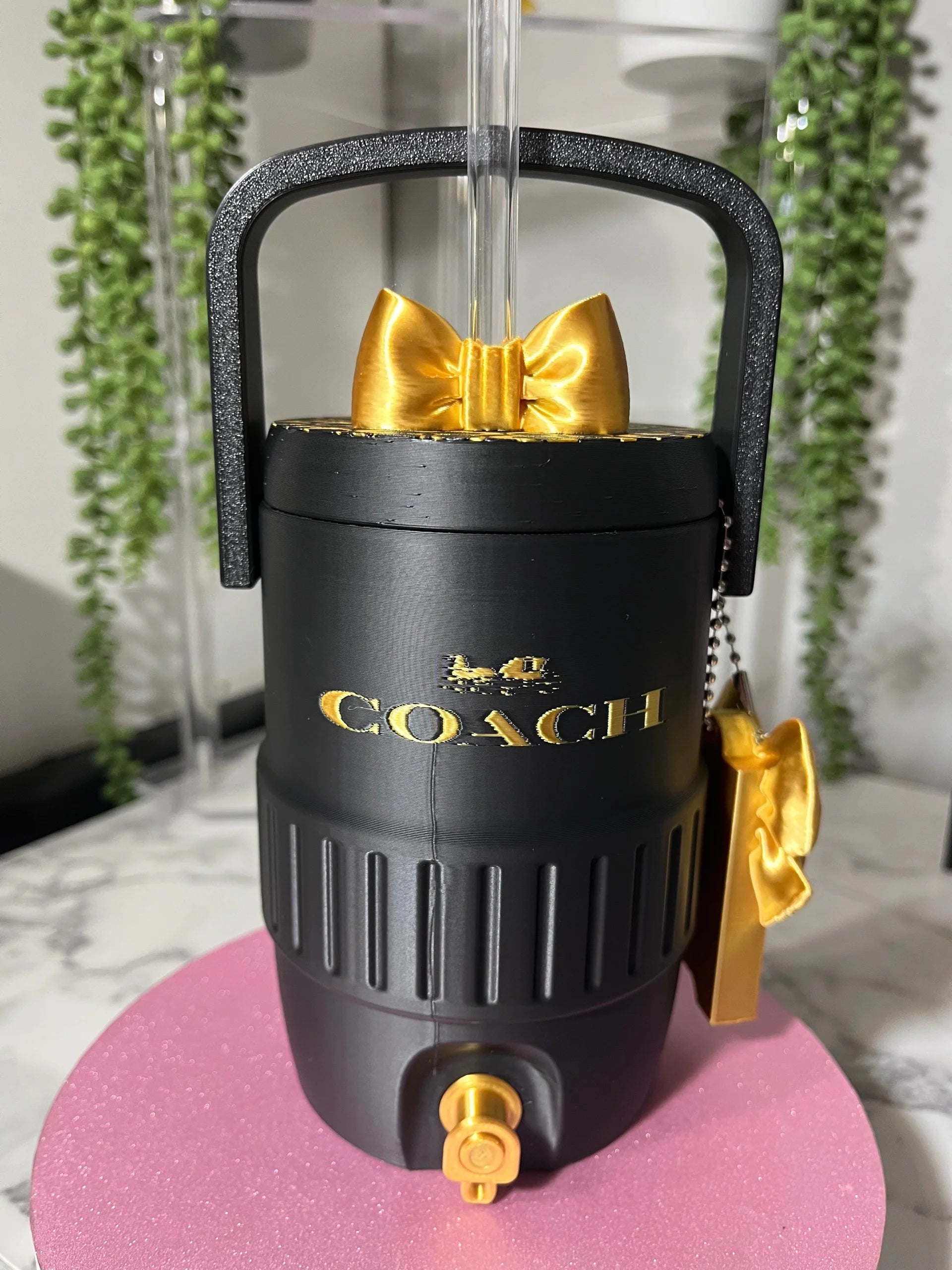 Coach Designer Inspired Can Cooler Koozie