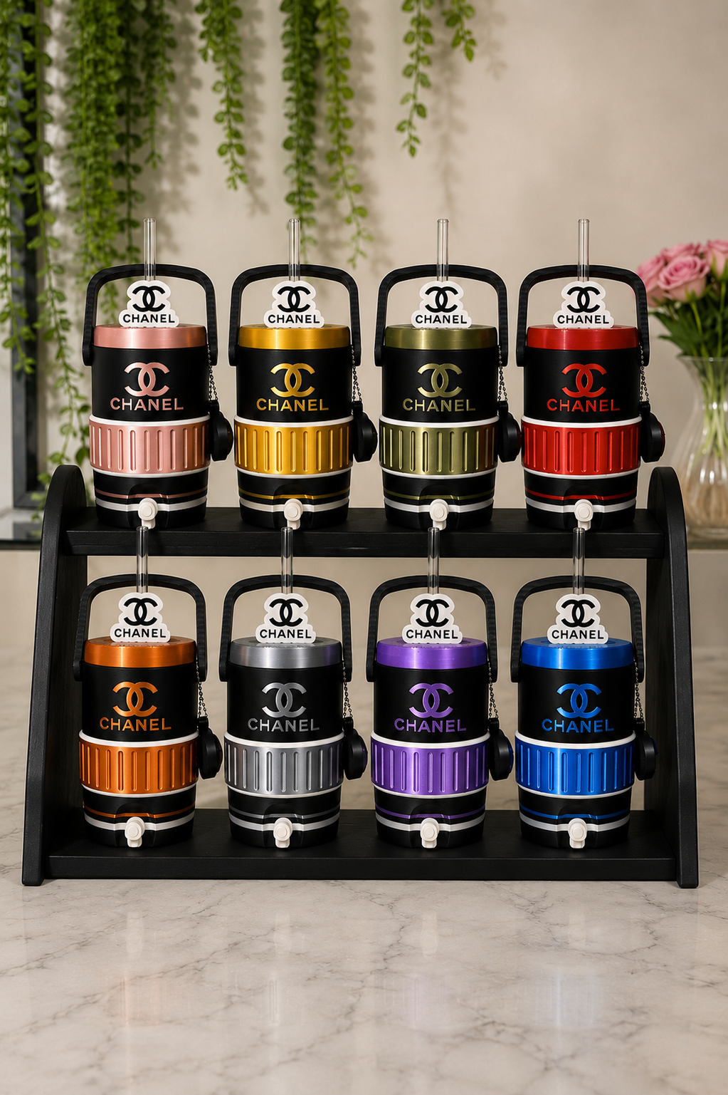 Chanel Designer Inspired Can Cooler