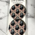 Ghostface Car Coasters Set of 2