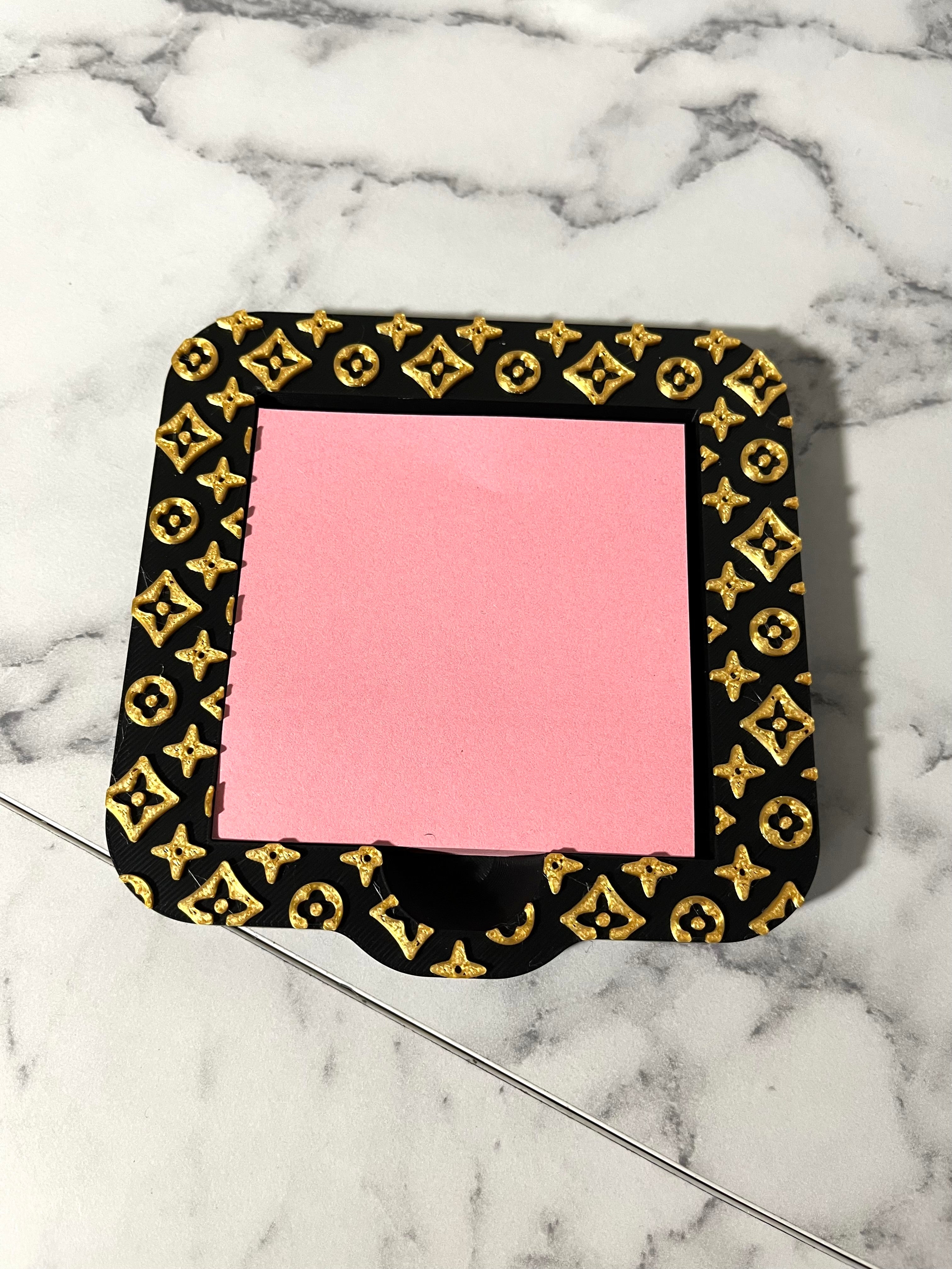 LV Sticky Note Holder (Customizable Colors)