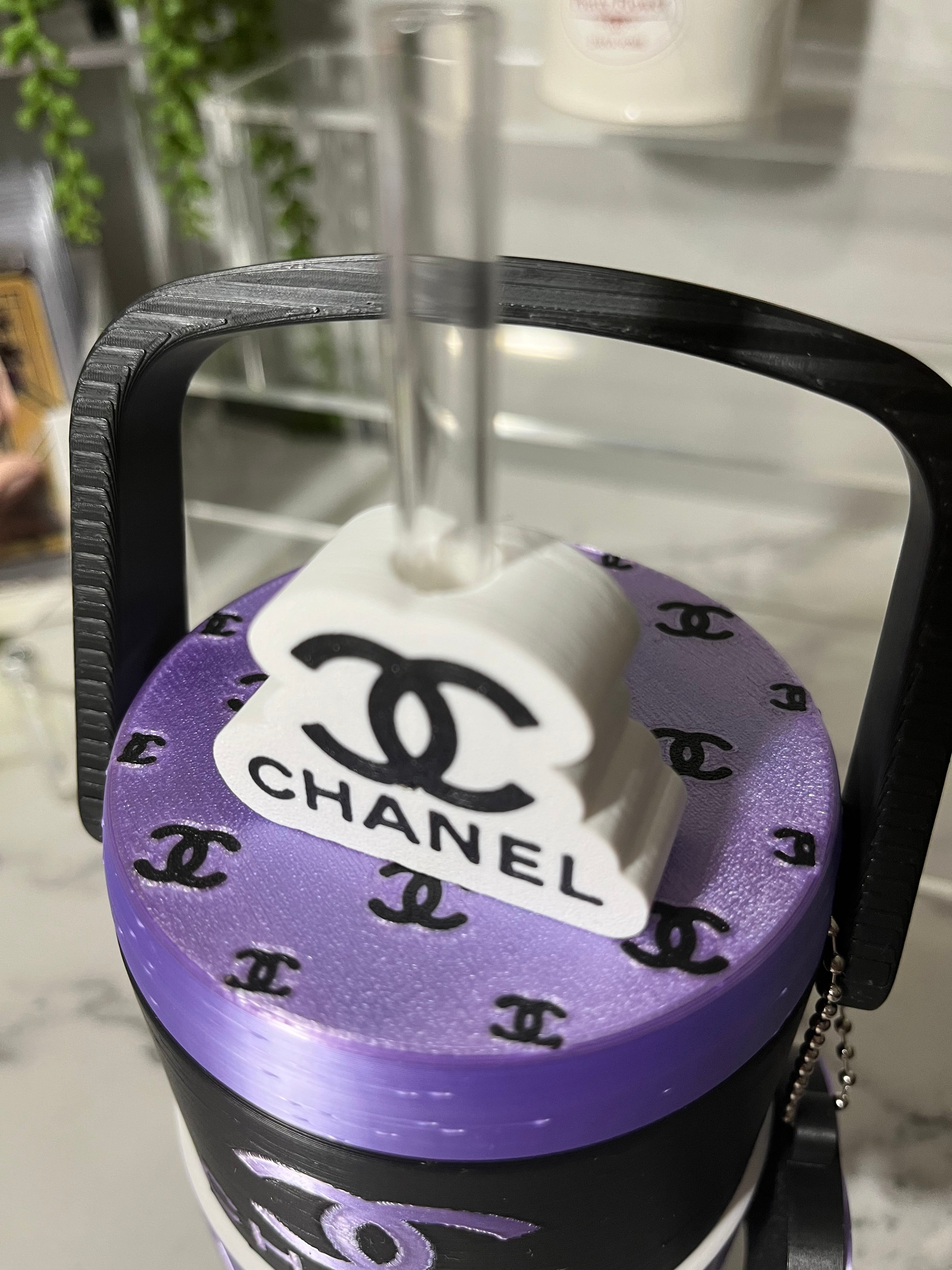 Chanel Designer Inspired Can Cooler