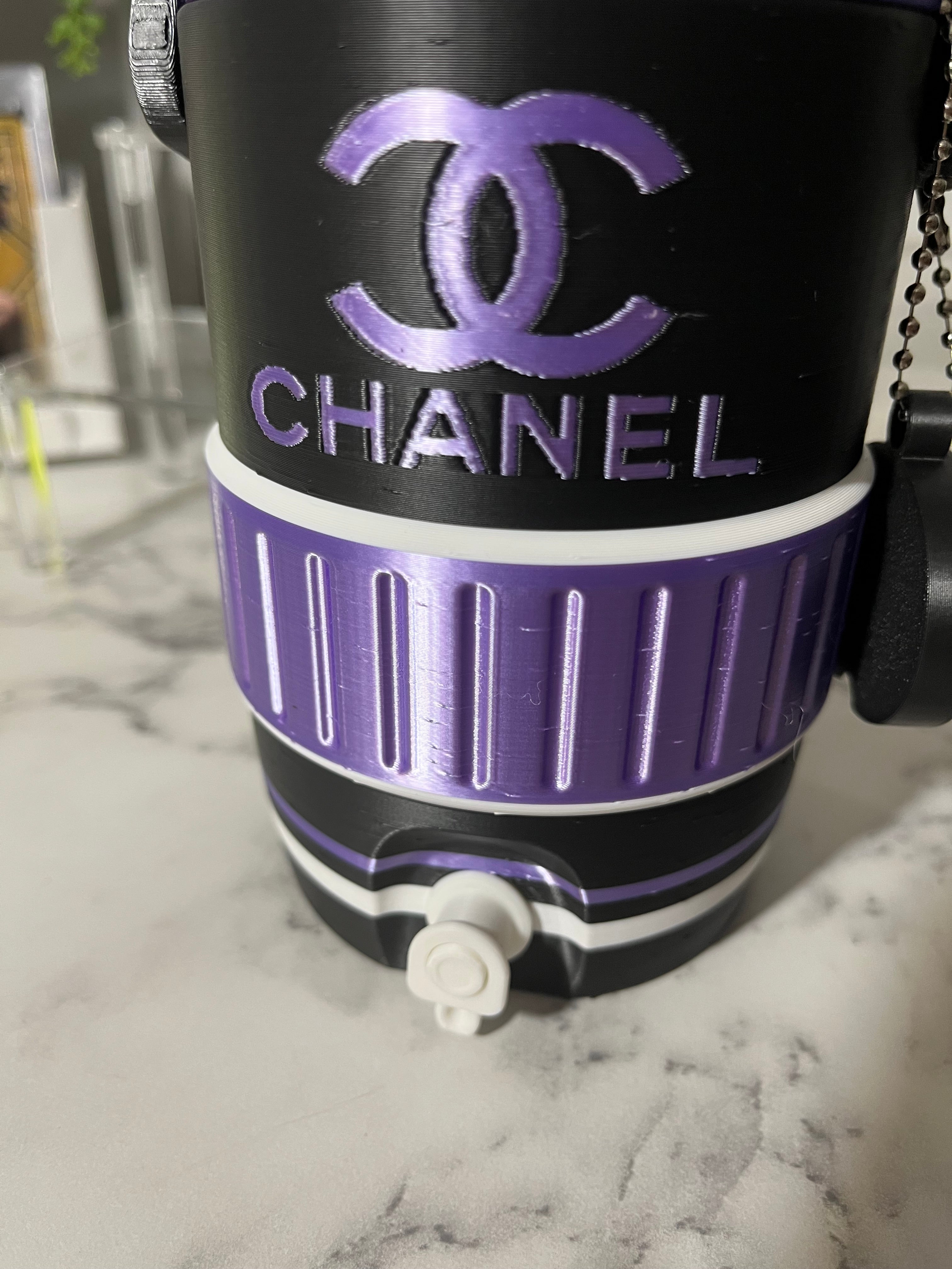 Chanel Designer Inspired Can Cooler