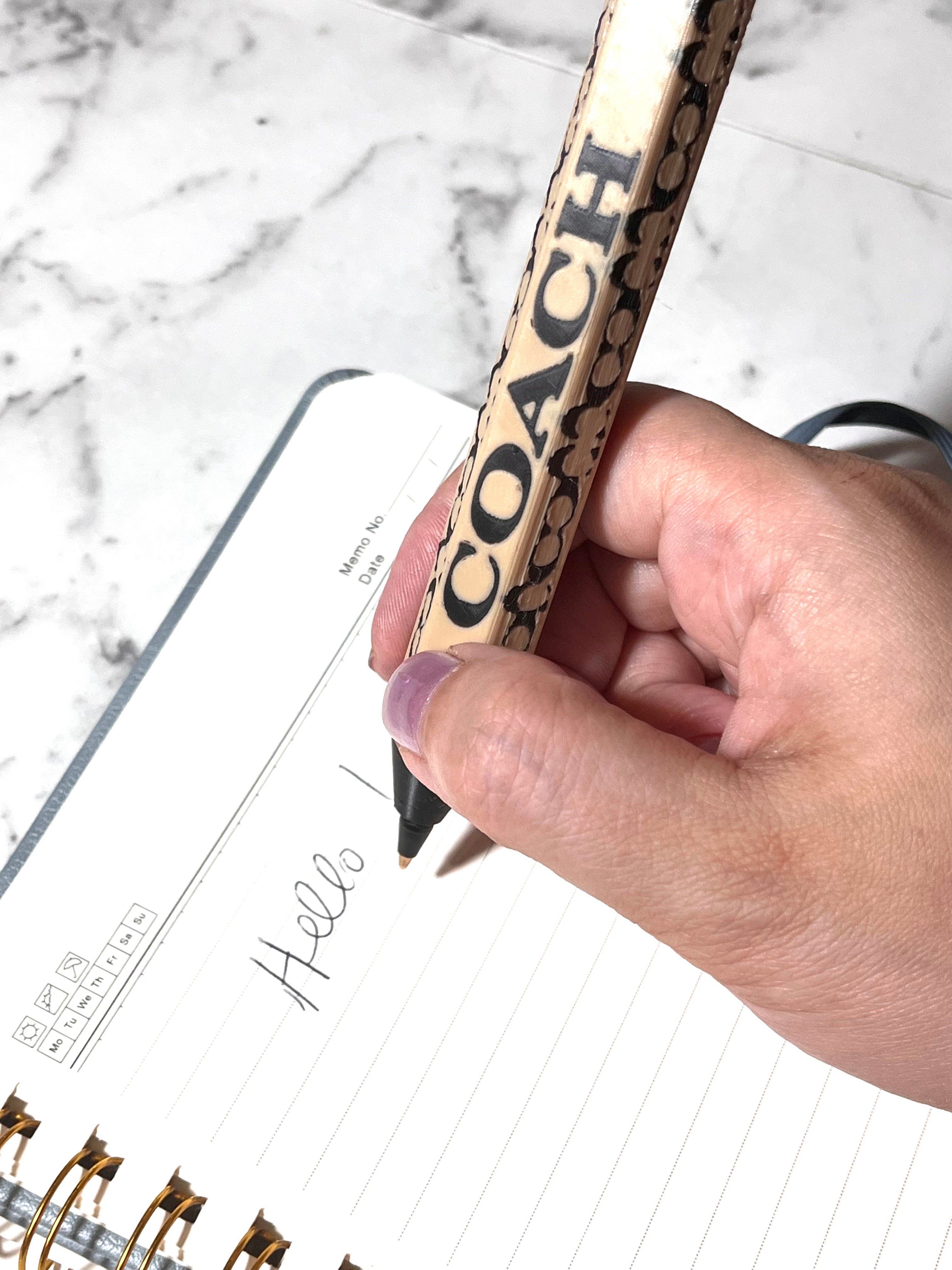 Coach Jumbo Pencil Style Pen