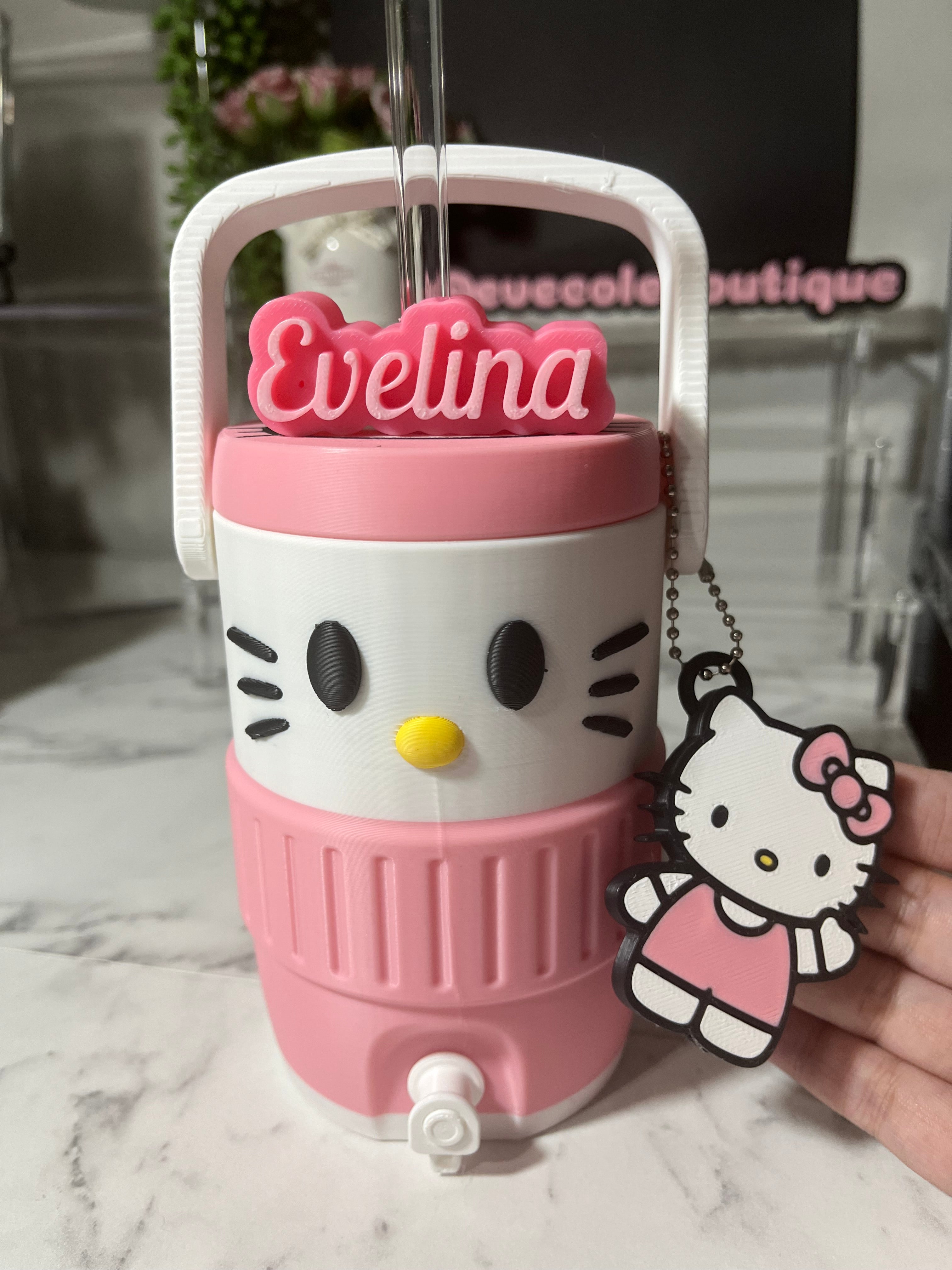 Custom Kitty 12oz Can Holder Set