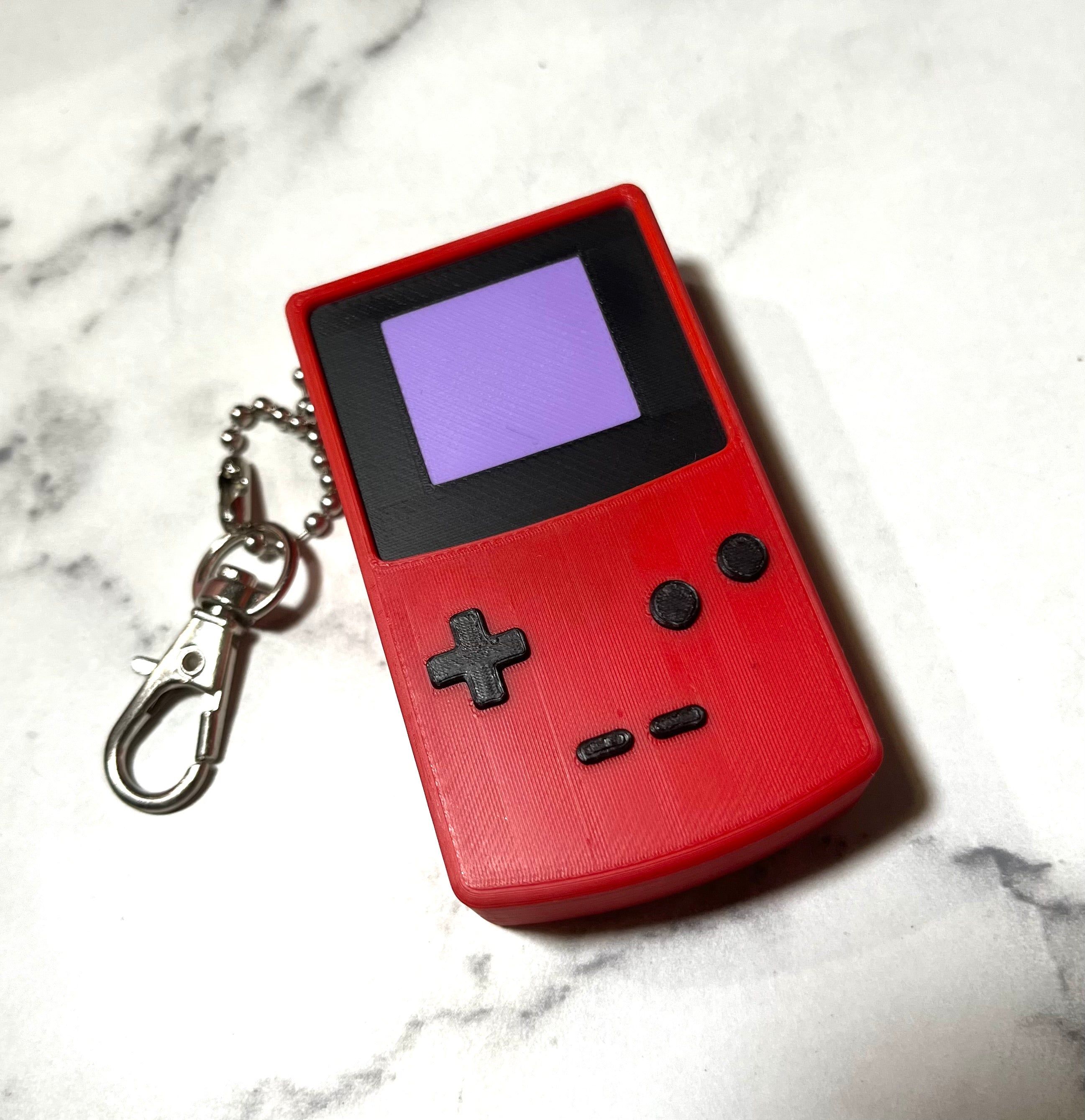 Retro Game Keychain