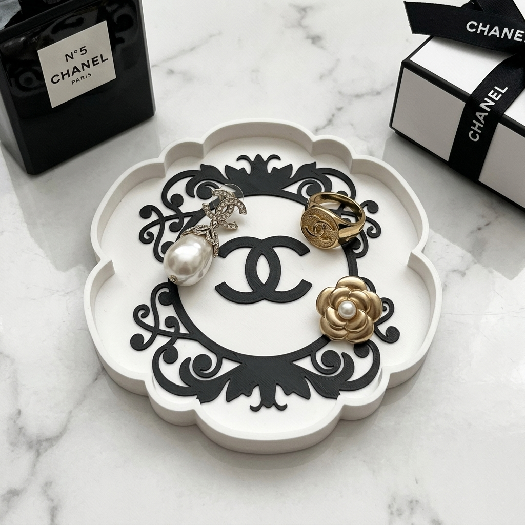 Luxury-Inspired Jewelry Tray – 5.5"